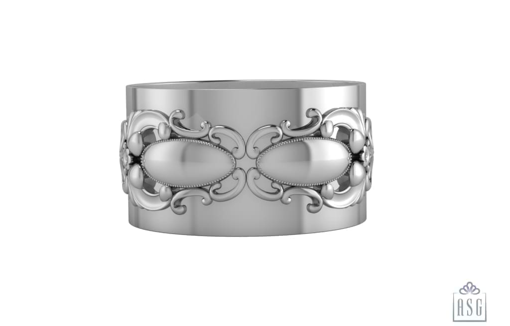 Sterling Silver Victorian Napkin Ring
