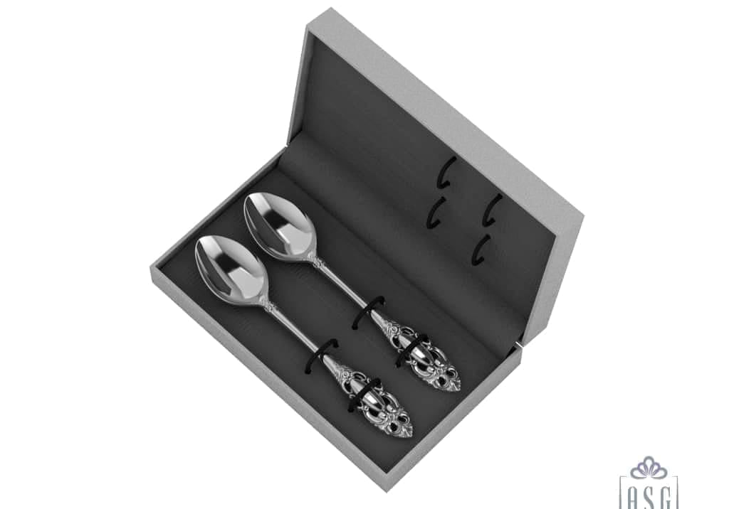 Sterling Silver Tea Spoon Set - The Victorian Collection