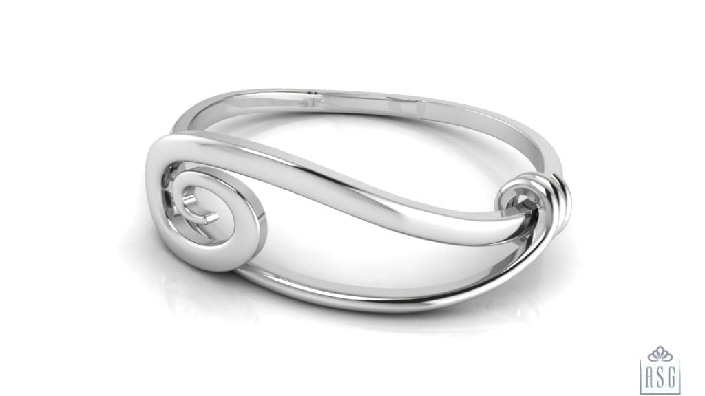 Sterling Silver Baby Bracelet adjustable with Whirlpool design