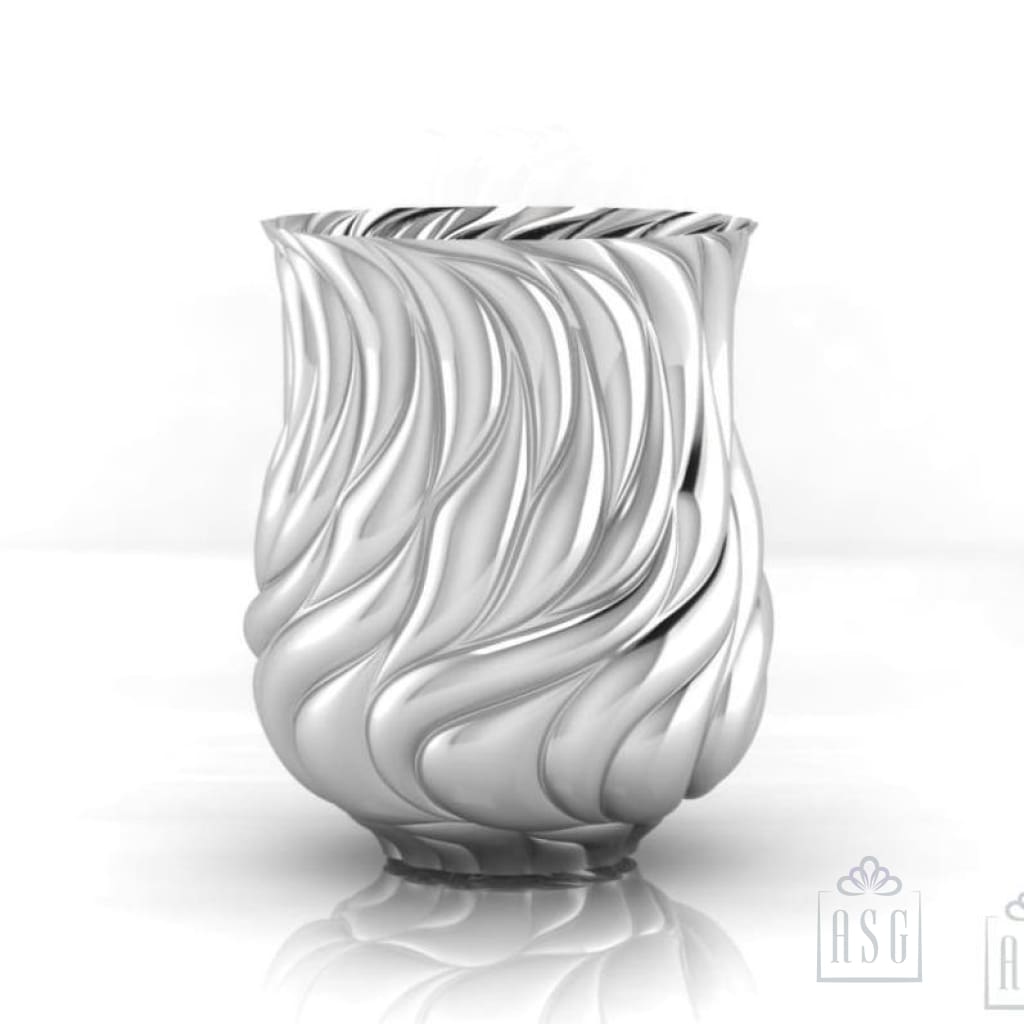 Sterling Silver Glass - Winds of Time