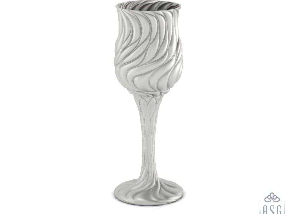 Sterling Silver Winds of Time Wine Glass