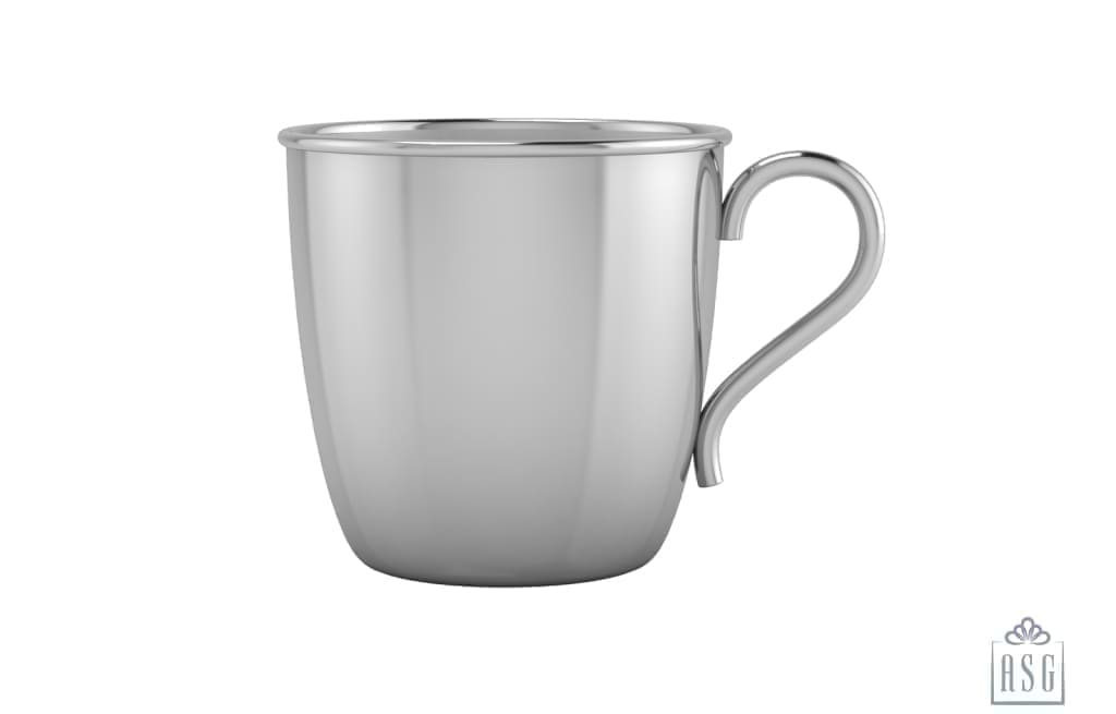 Sterling Silver baby Cup - Wine Handle