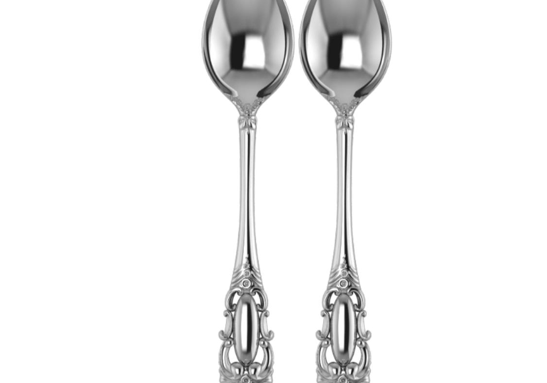 Sterling Silver Tea Spoon Set - The Victorian Collection